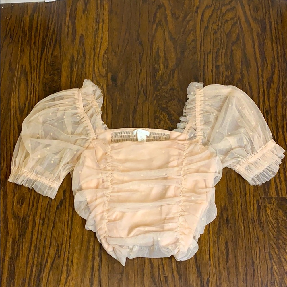 H&M Puffy Sleeves Top